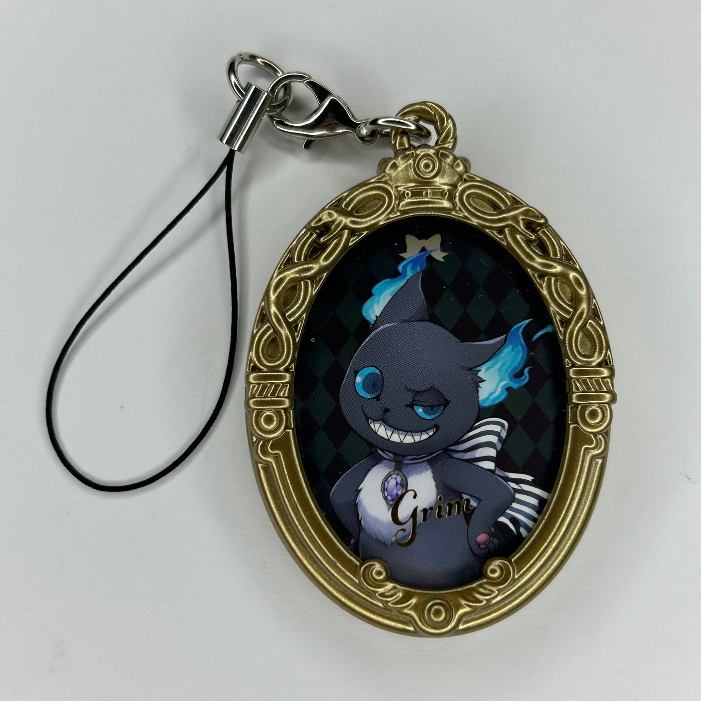 Twisted Wonderland Grim Keychain