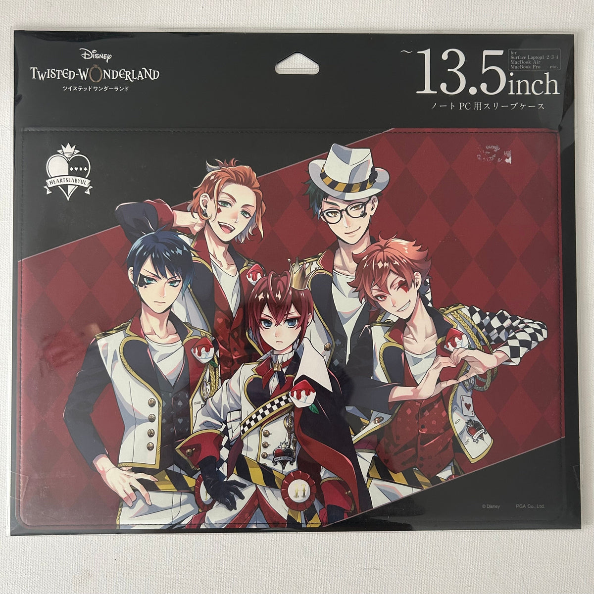 Twisted Wonderland Heartslabyul Dorm Mac book / Laptop Sleeve Case