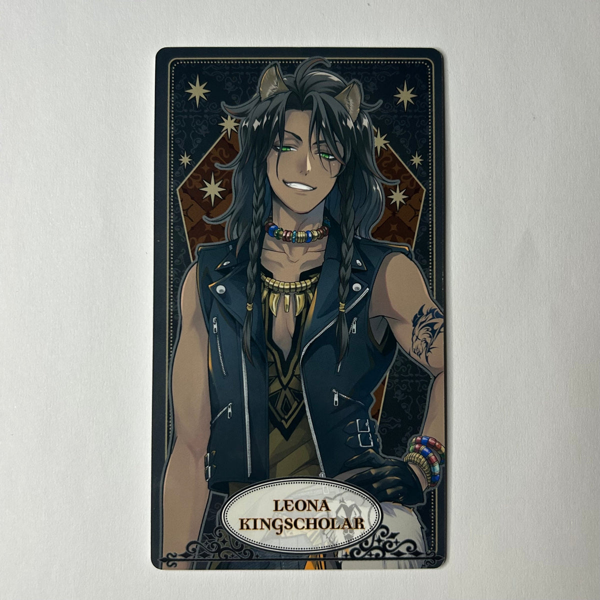 Twisted Wonderland Leona Kingscholar Big Trading Card