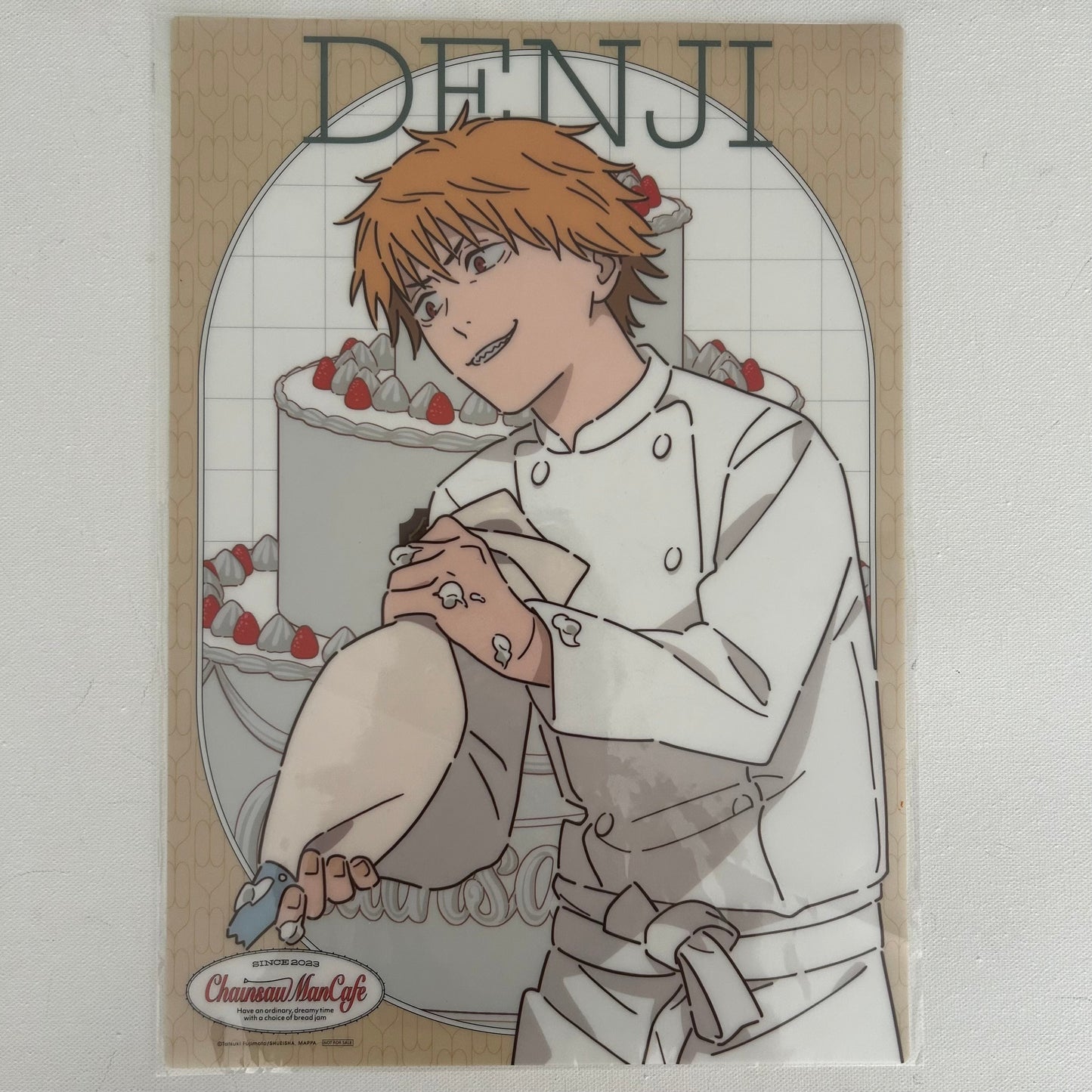 Chainsaw Man Cafe Denji Clear Poster