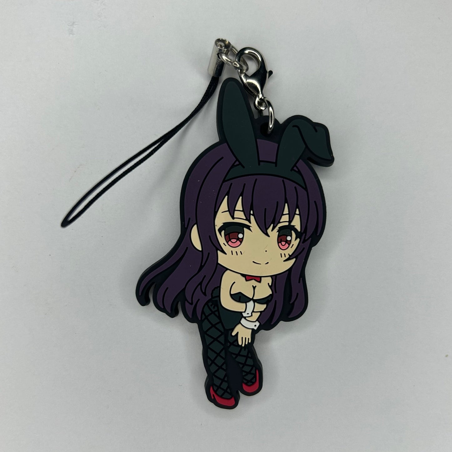 Saekano Utaha Kasumigaoka Rubber Strap Pendant