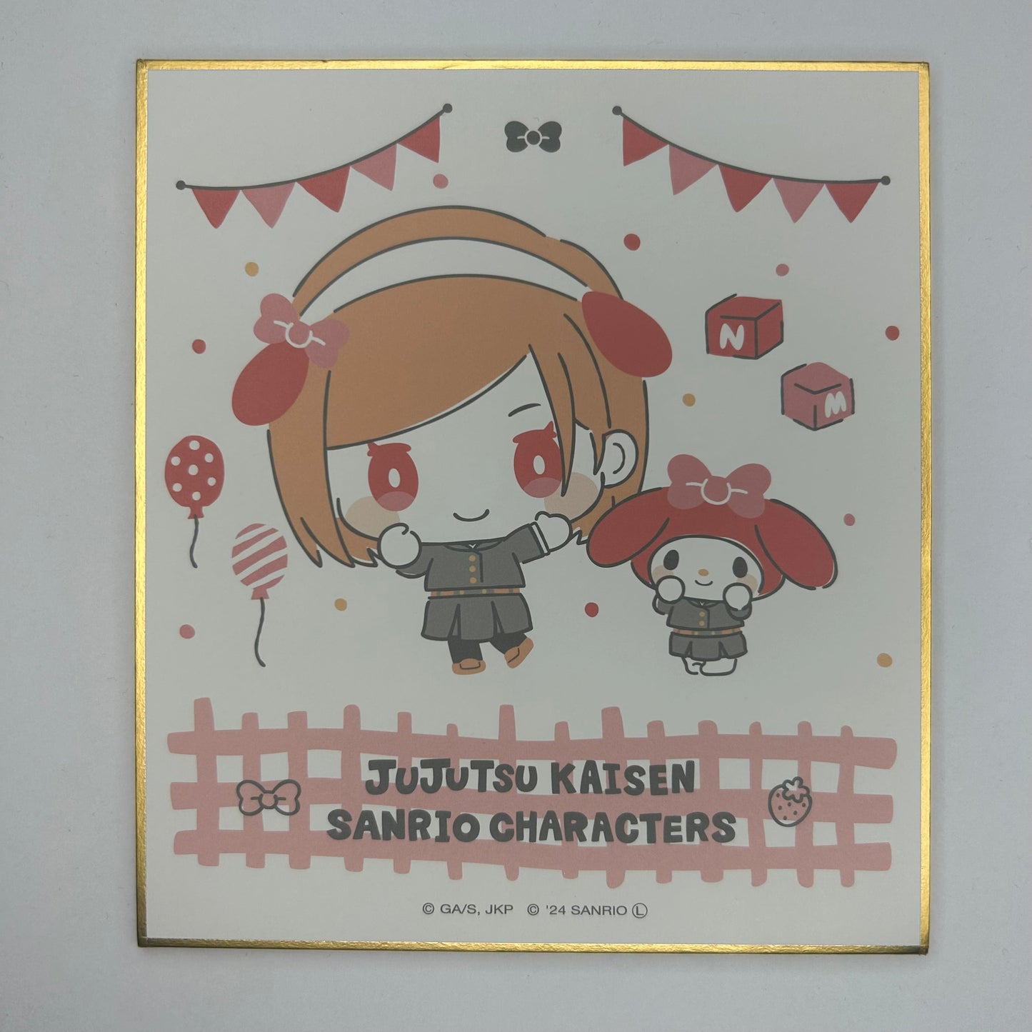 Jujutsu Kaisen Nobara x Sanrio Shikishi