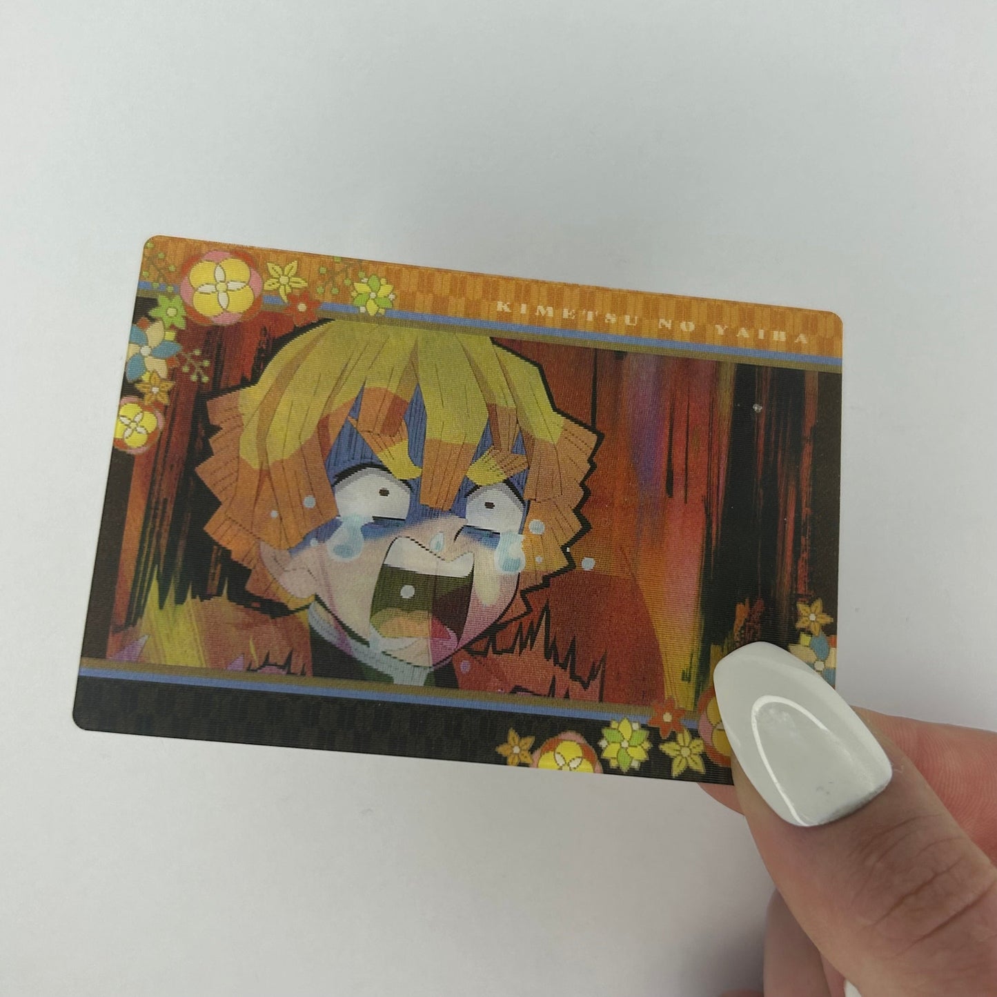 Demon Slayer Zenitsu Holo Trading Card