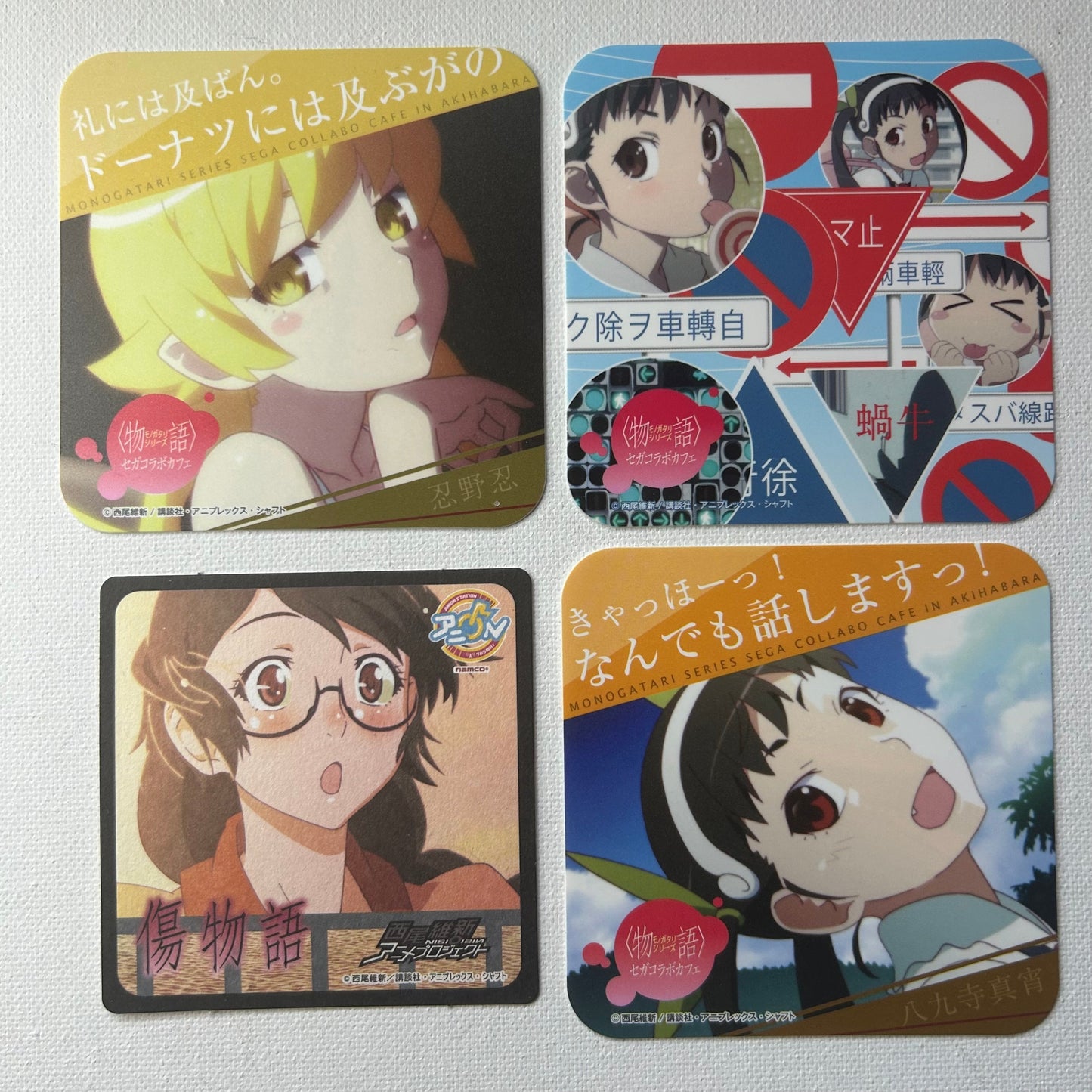 Monogatari Series Coaster Set