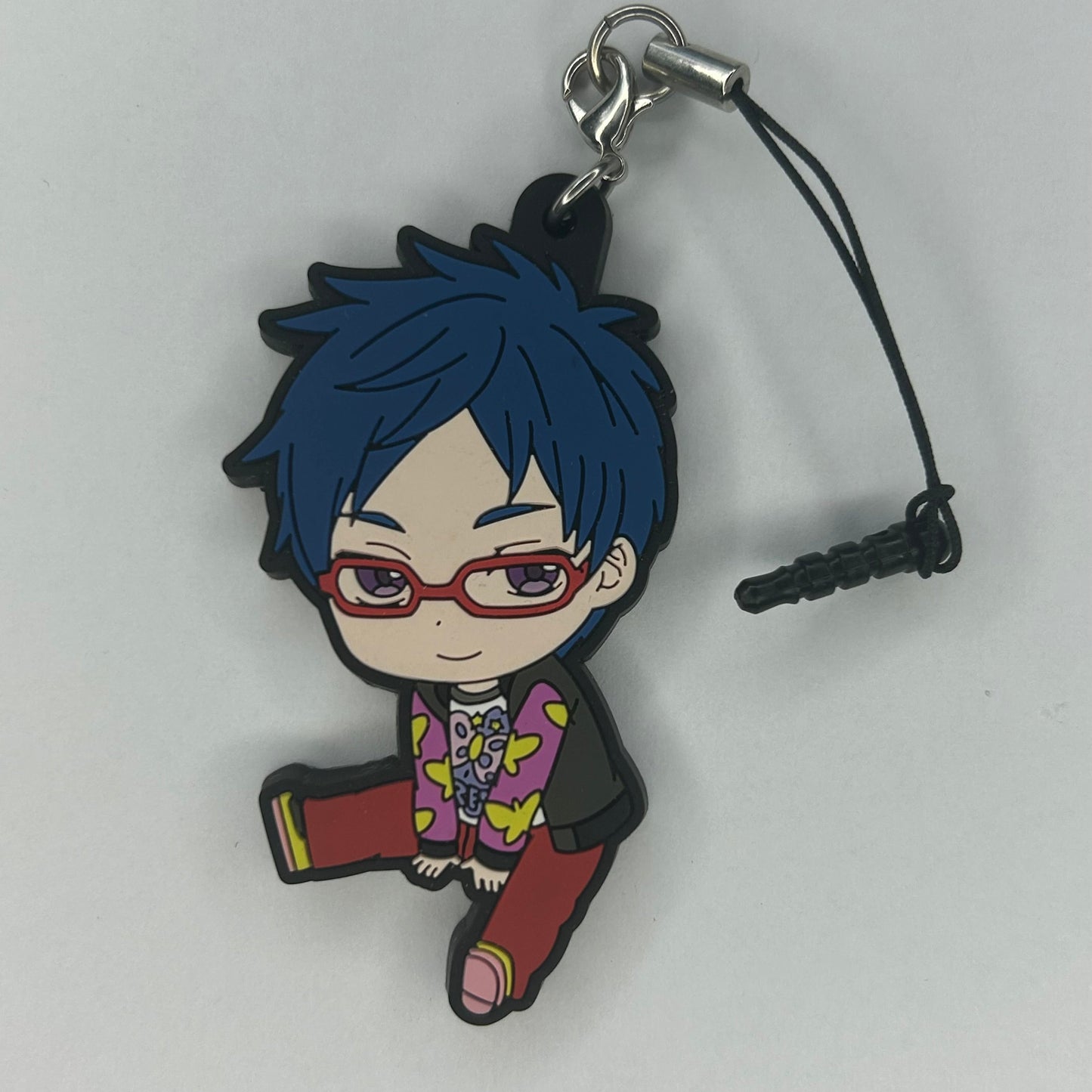 Free! Rei Ryugazaki Rubber Strap Keychain
