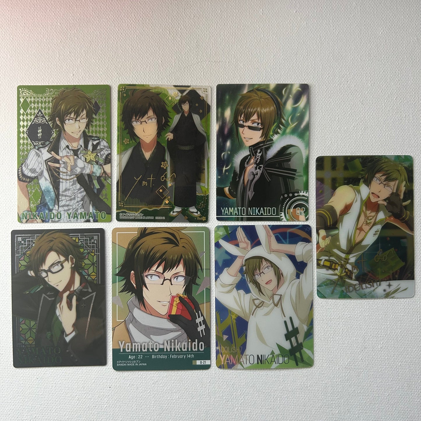 Idolish 7 Yamato Nikado Trading Card Set