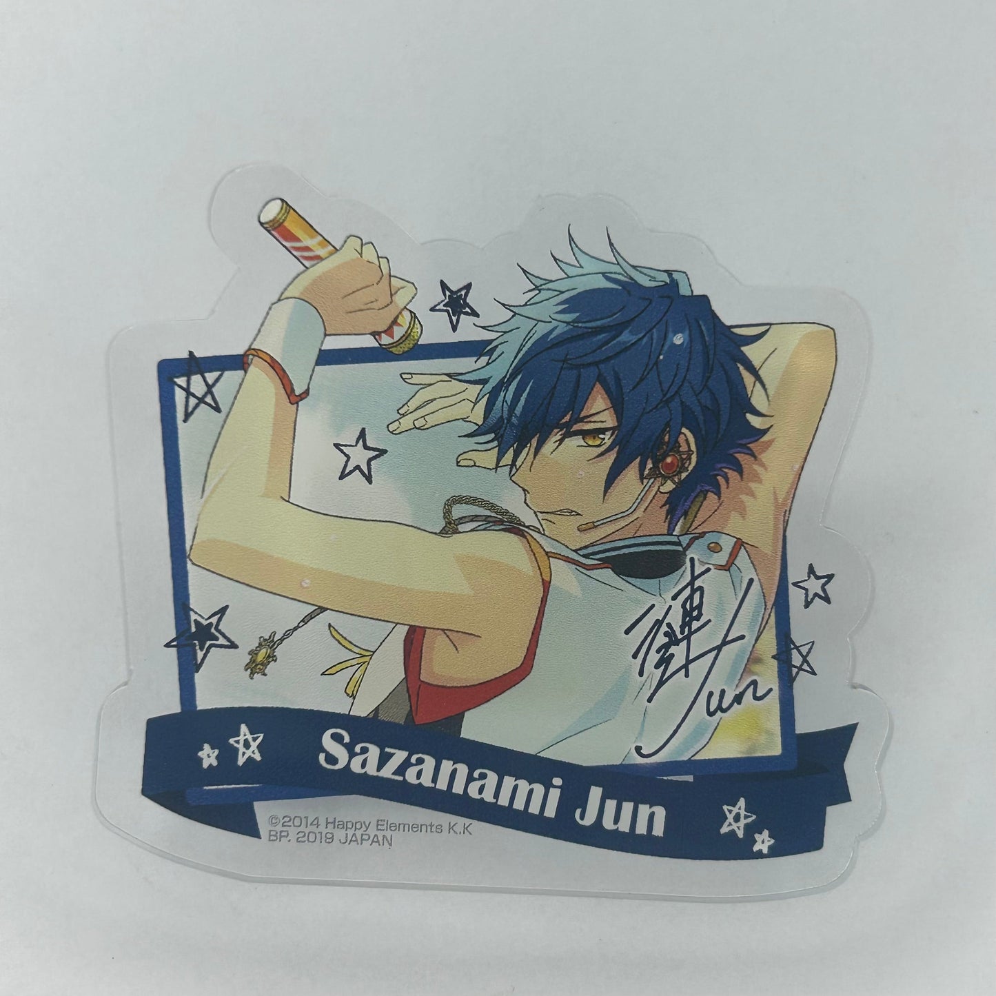 Ensemble Stars! Sazanami Jun Acrylic Clip Button
