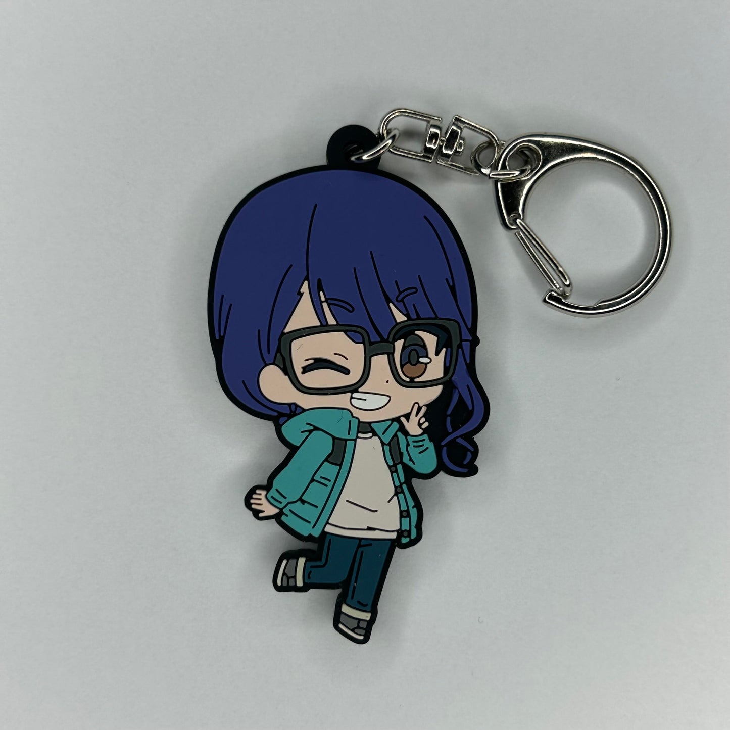 Yurucamp Chiaki Ohgaki Rubber Strap Anhänger