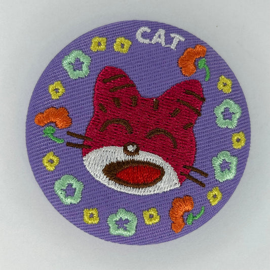 Stoff Neko Button