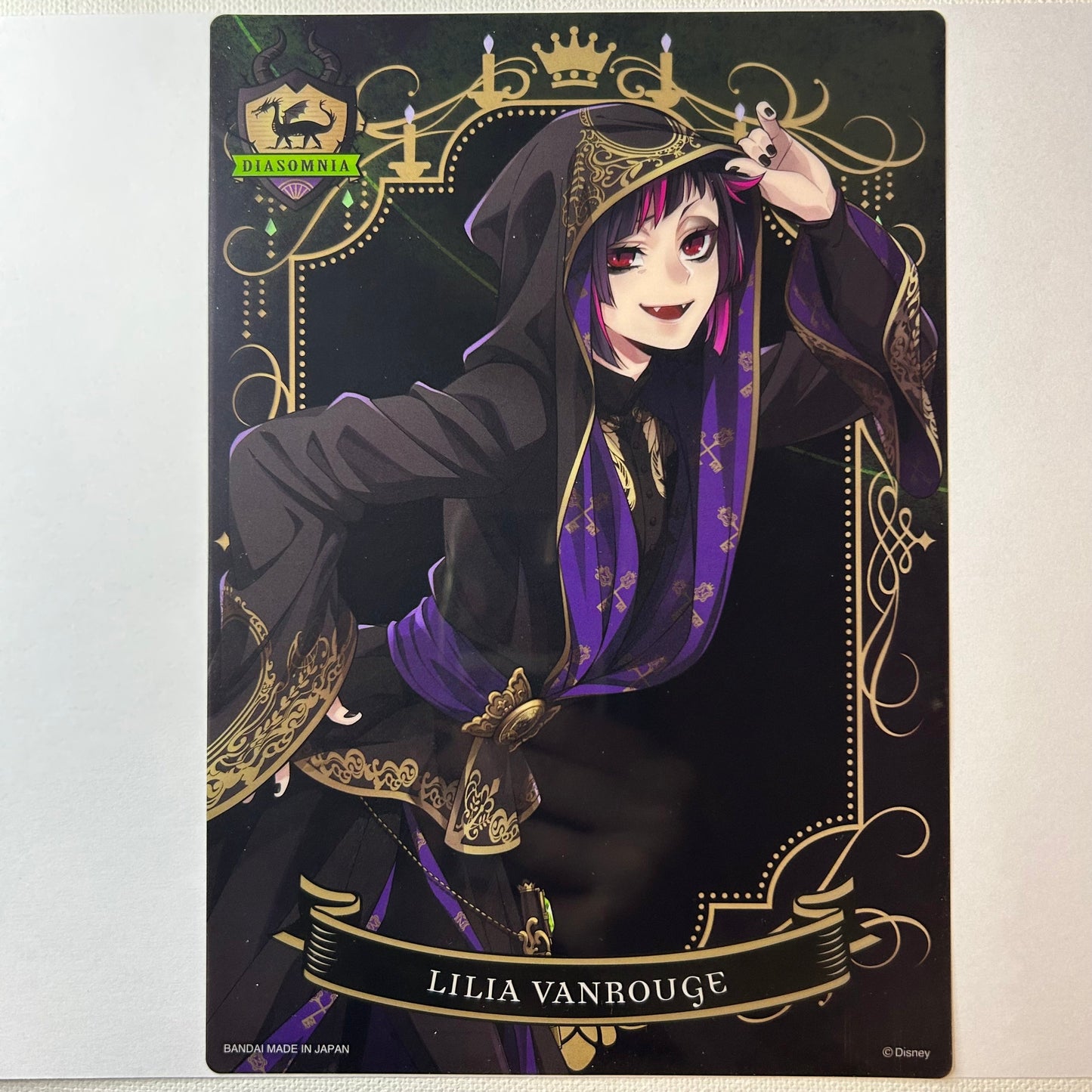 Twisted Wonderland Lilia Vanrouge Clear Poster