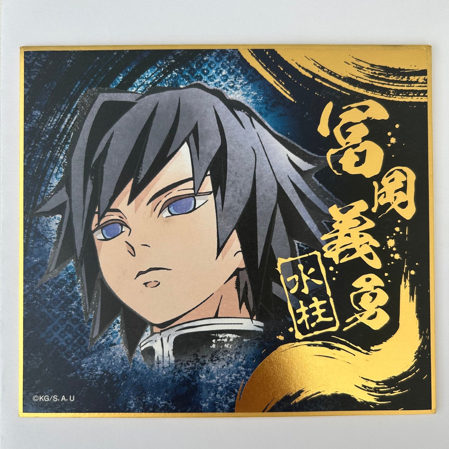 Demon Slayer Giyu Shikishi