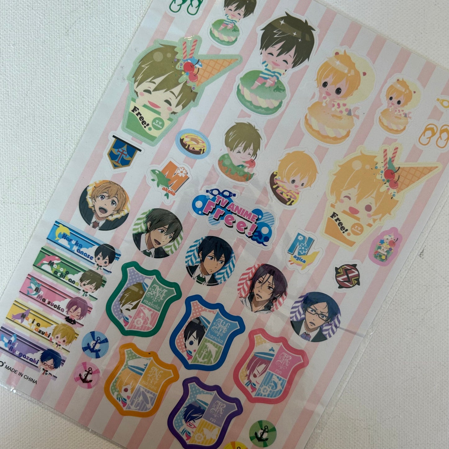Free! Sticker Set