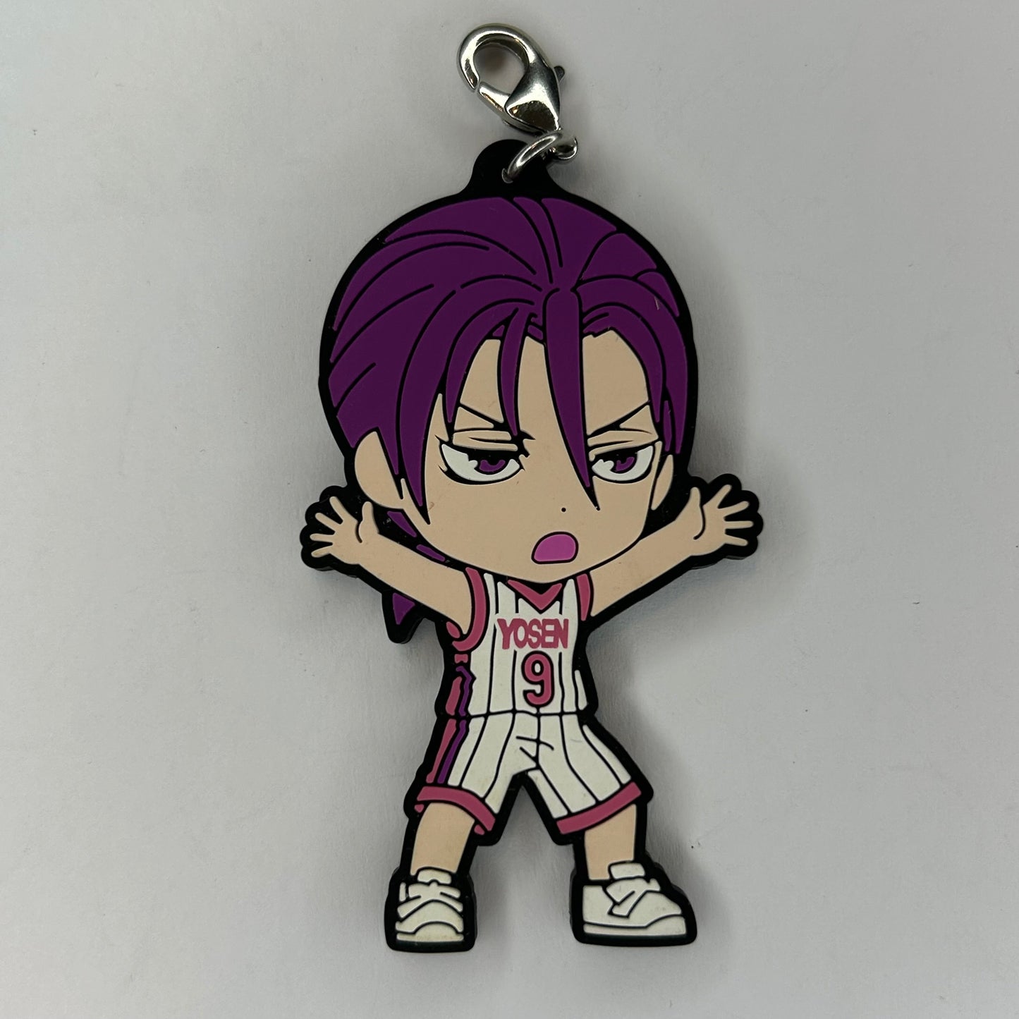 Kuroko's Basketball Atsushi Murasakibara Rubber Strap Charm