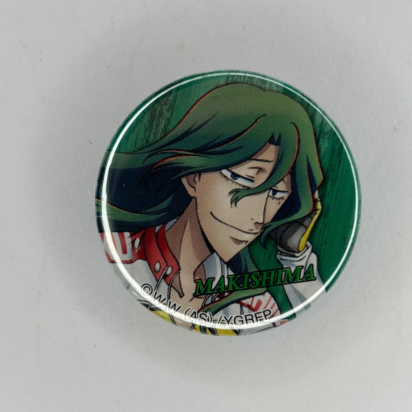 Yowamushi Padel Makishima Yusuke Button