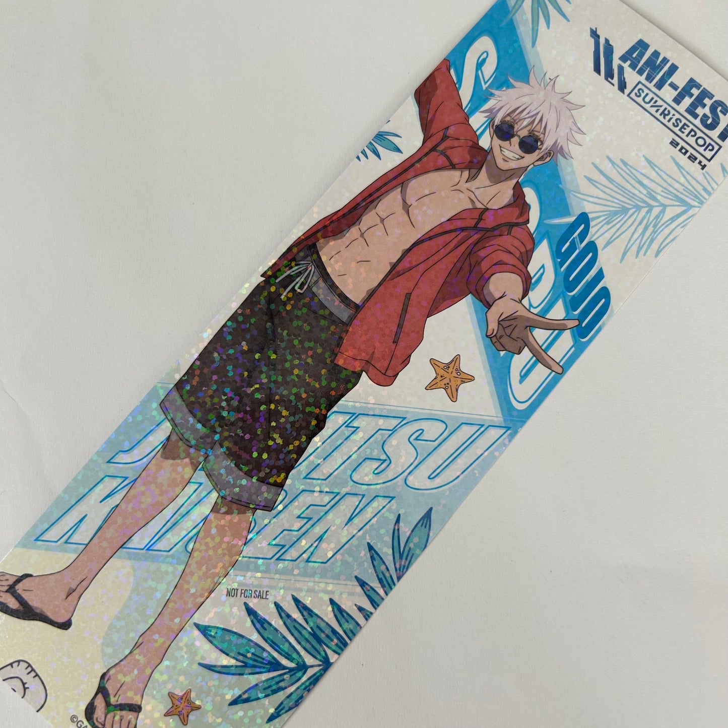 Jujutsu Kaisen Gojo Holo Bookmark