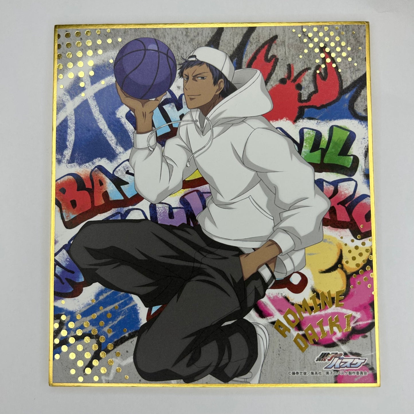 Kuroko's Basketball Daiki Aomine Shikishi