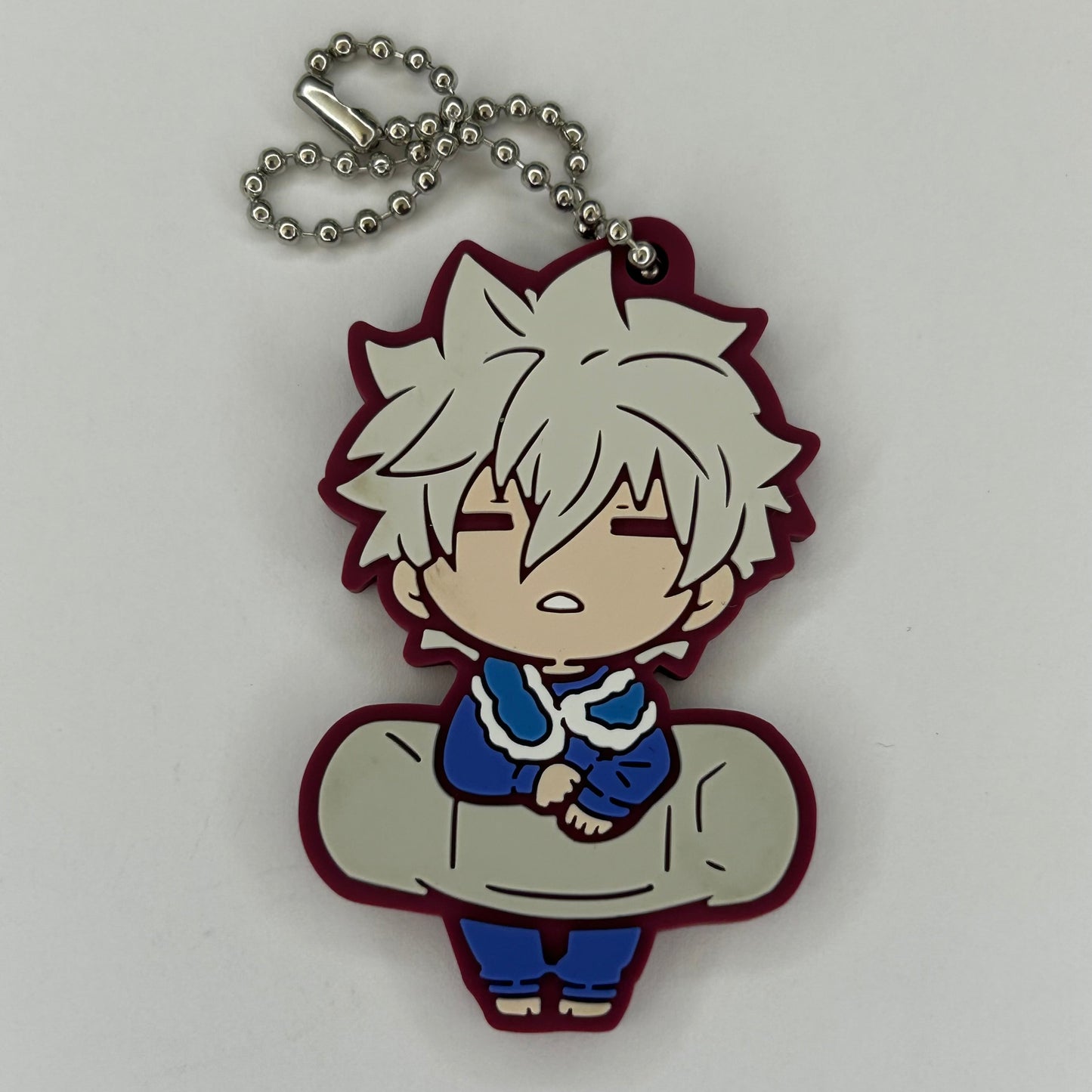 Blue Lock Nagi Rubber Strap Keychain