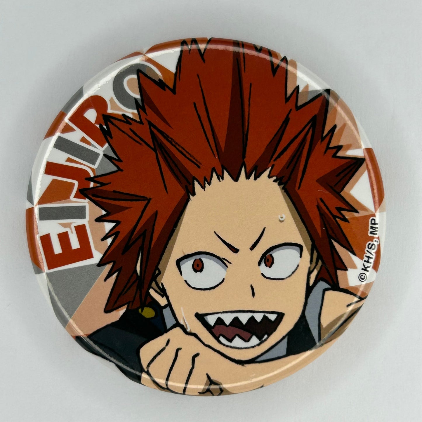 My Hero Academia Eijiro Kirishima Button