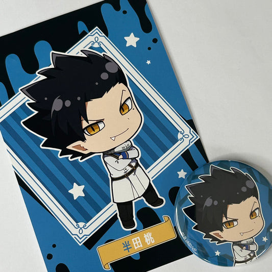 Welcome to Demon School Postkarte + Button Set