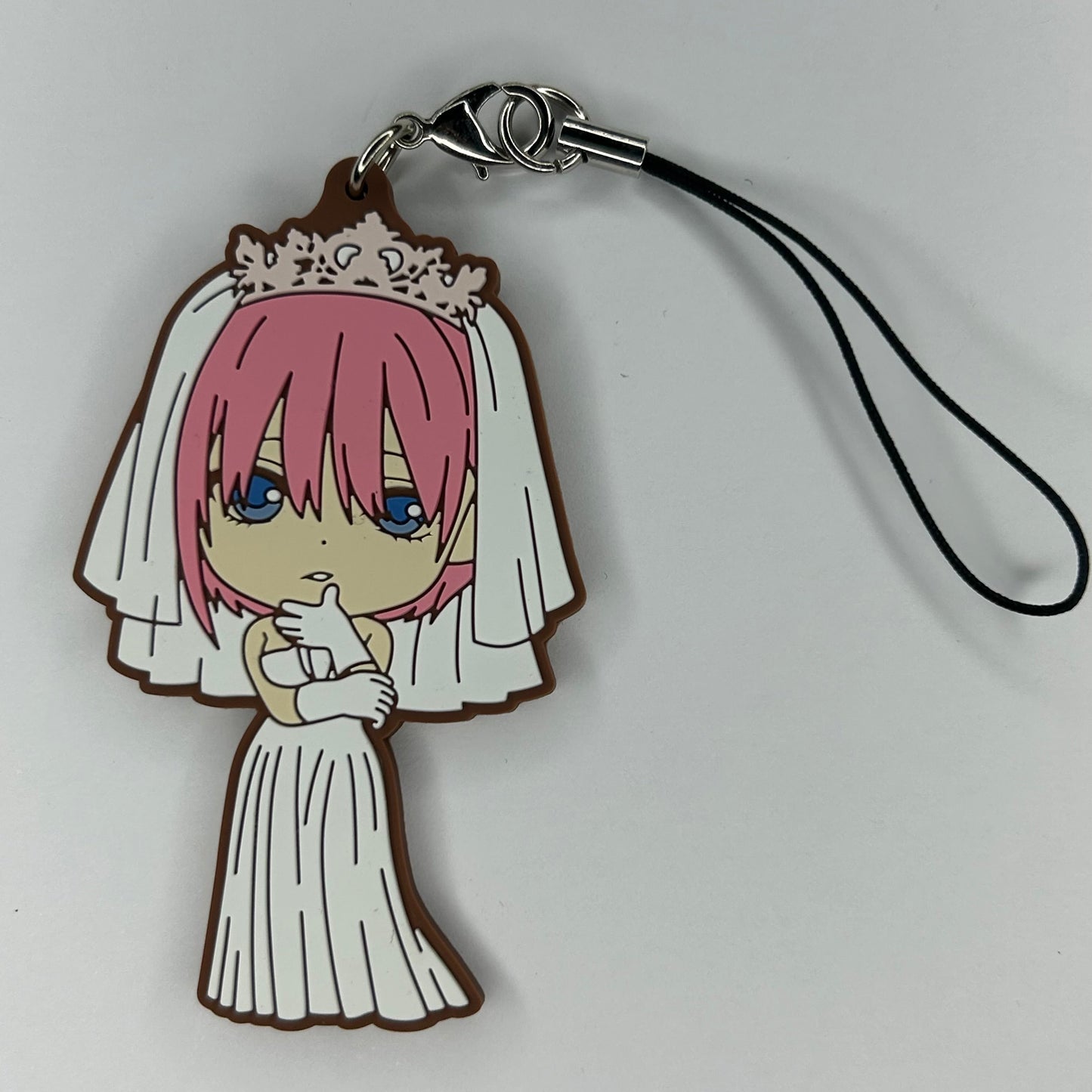 The Quintessential Quintuplets Ichika Nakano Rubber Strap Keychain