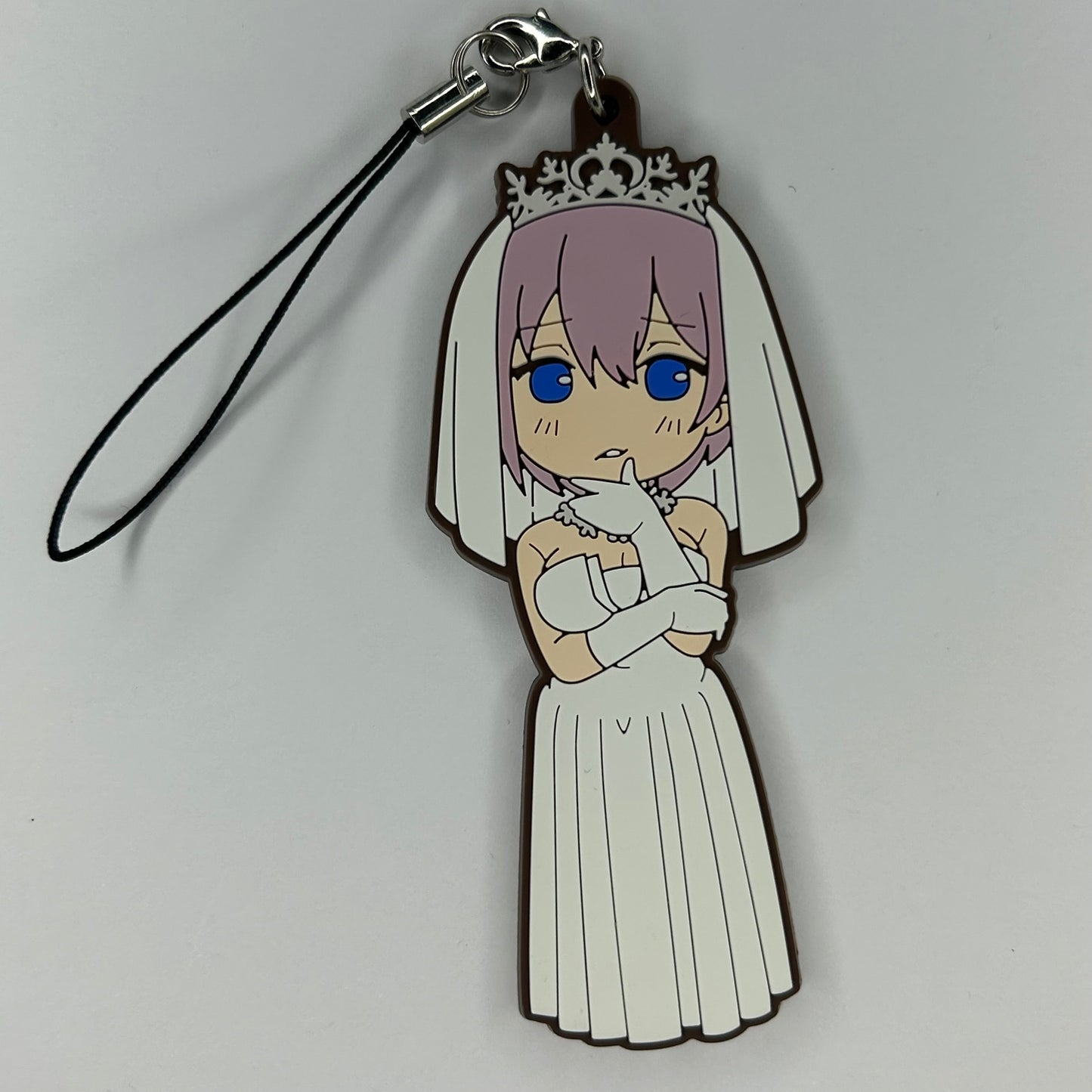 The Quintessential Quintuplets Ichika Nakano Rubber Strap Keychain