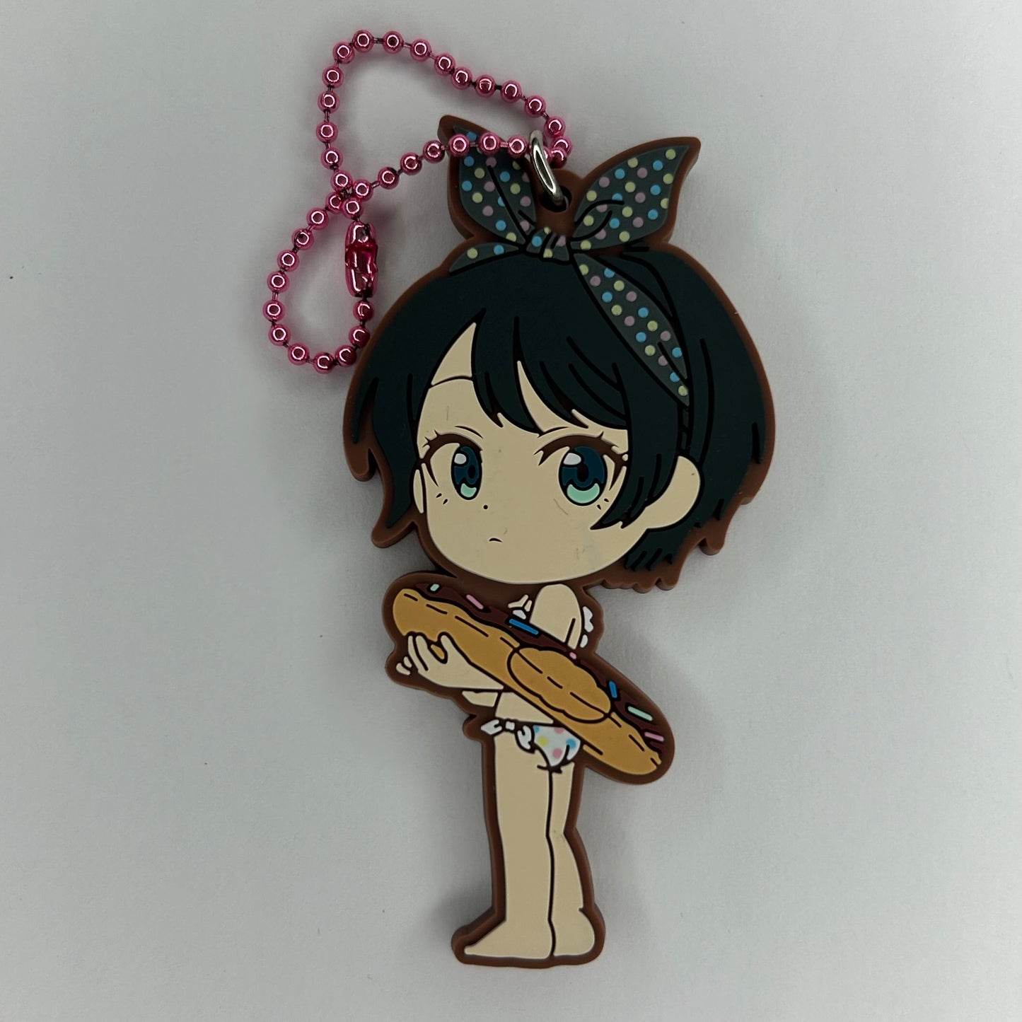Rent a Girlfriend Ruka Sarashina Rubber Strap Keychain