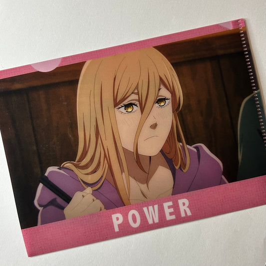 Chainsaw Man Power Mini Clear File