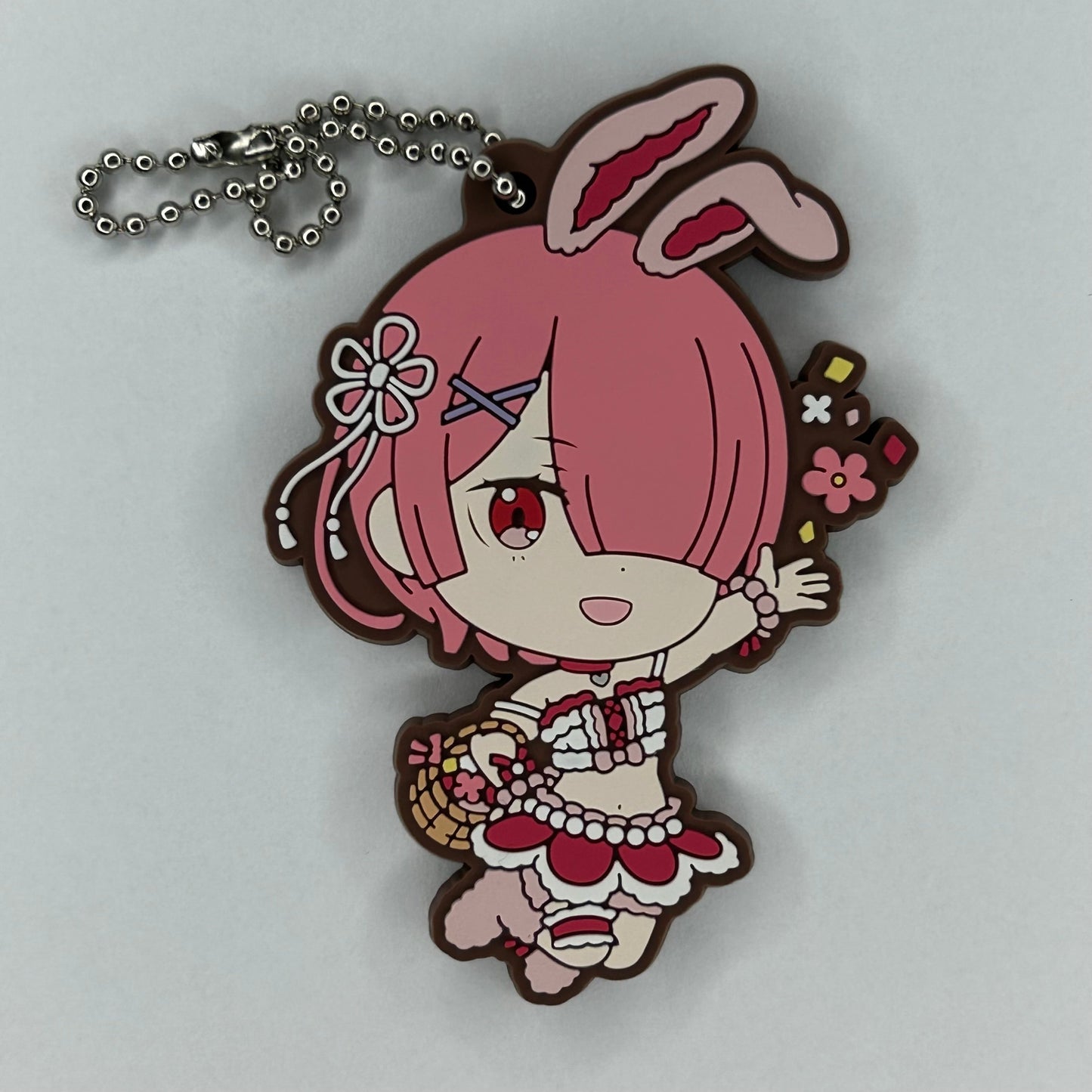 Re:Zero Ram Rubber Strap Charm