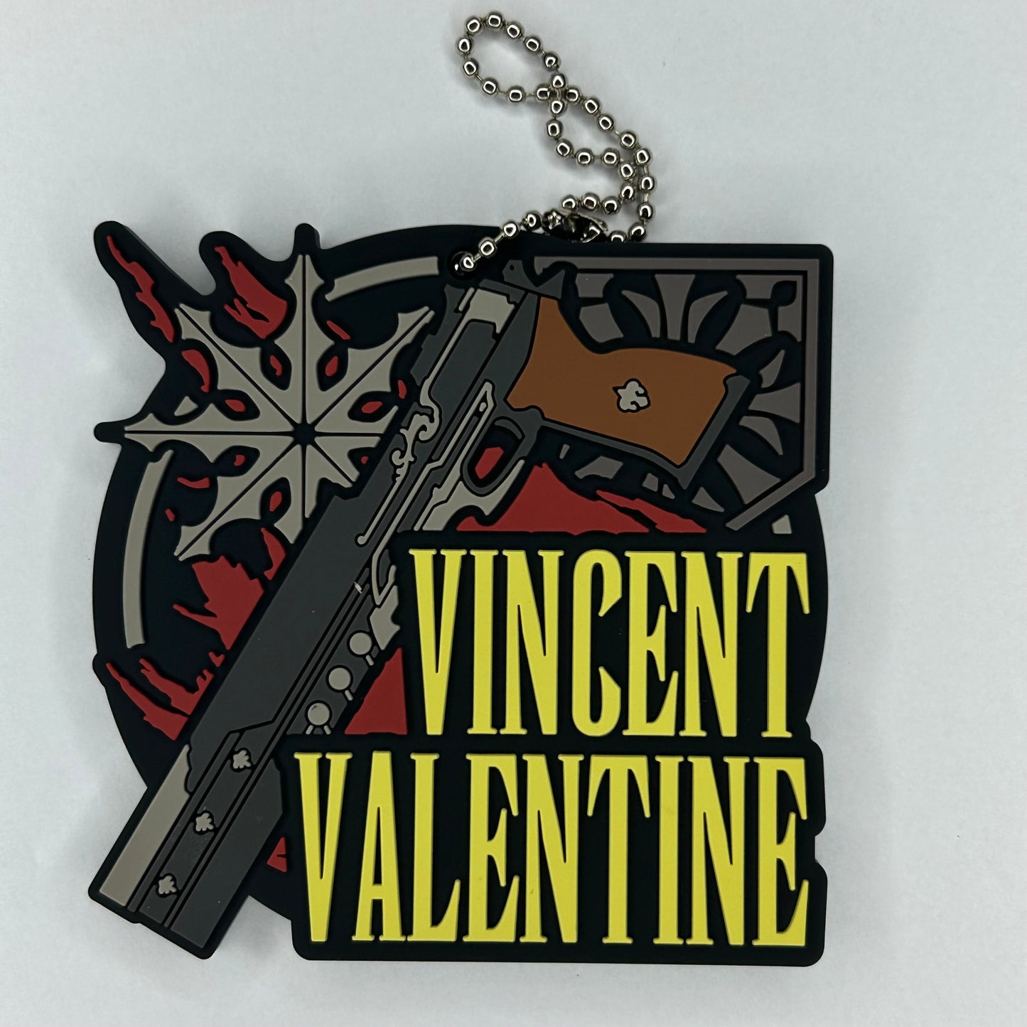 Final Fantasy VII Vincent Rubber Strap Keychain