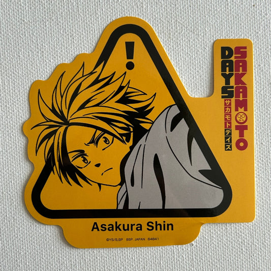 Sakamoto Days Asakura Shin Sticker