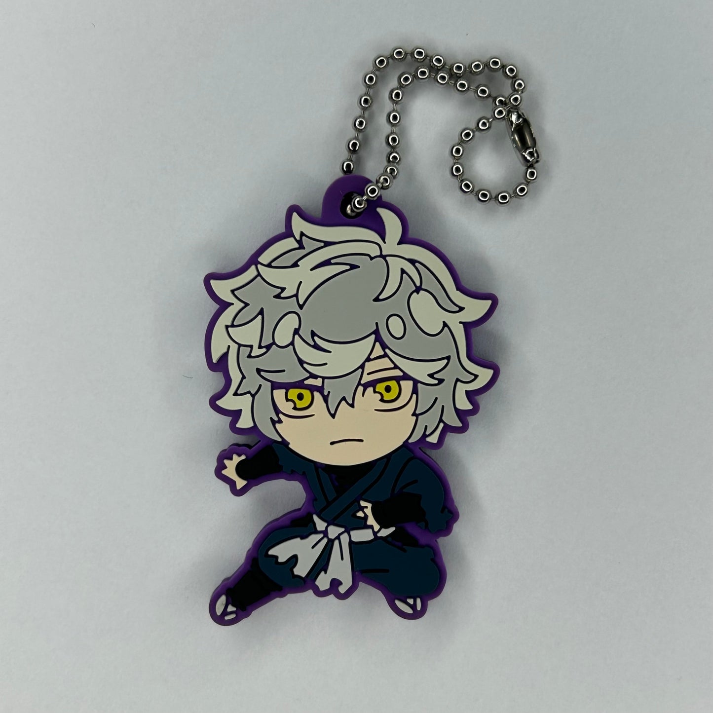 Hell's Paradise Gabimaru Rubber Strap Keychain