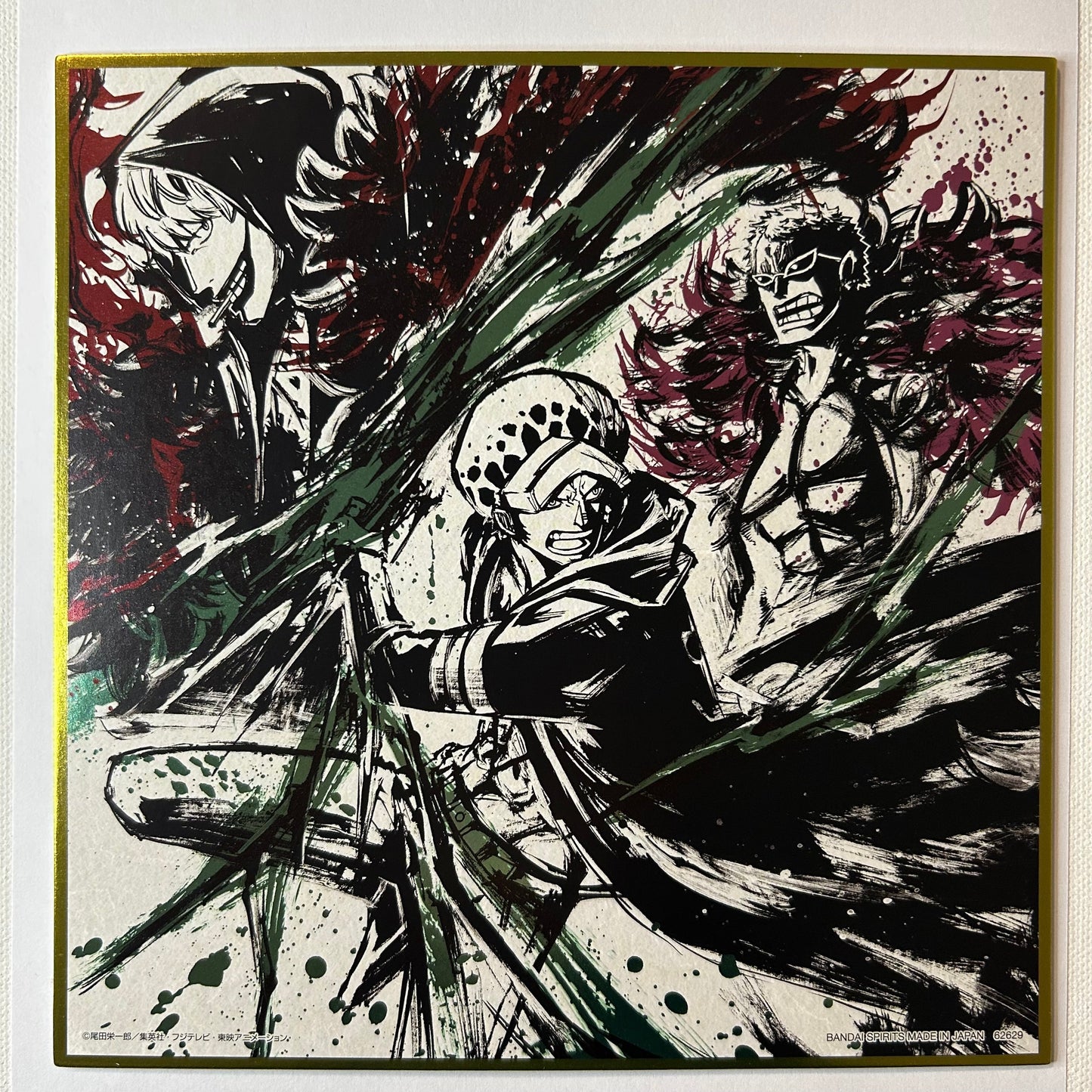 One Piece Law / Corazon / Doflamingo Shikishi