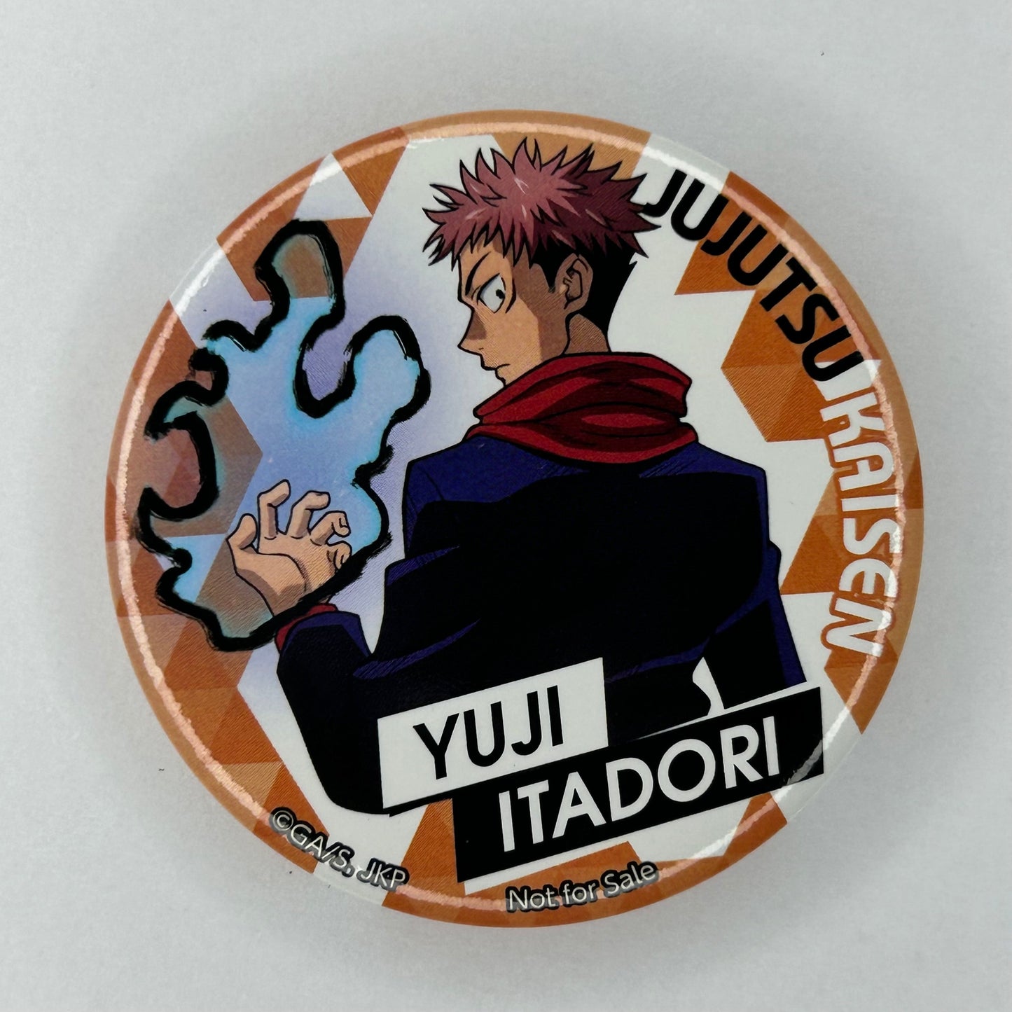 Jujutsu Kaisen Yuji Itadori Button
