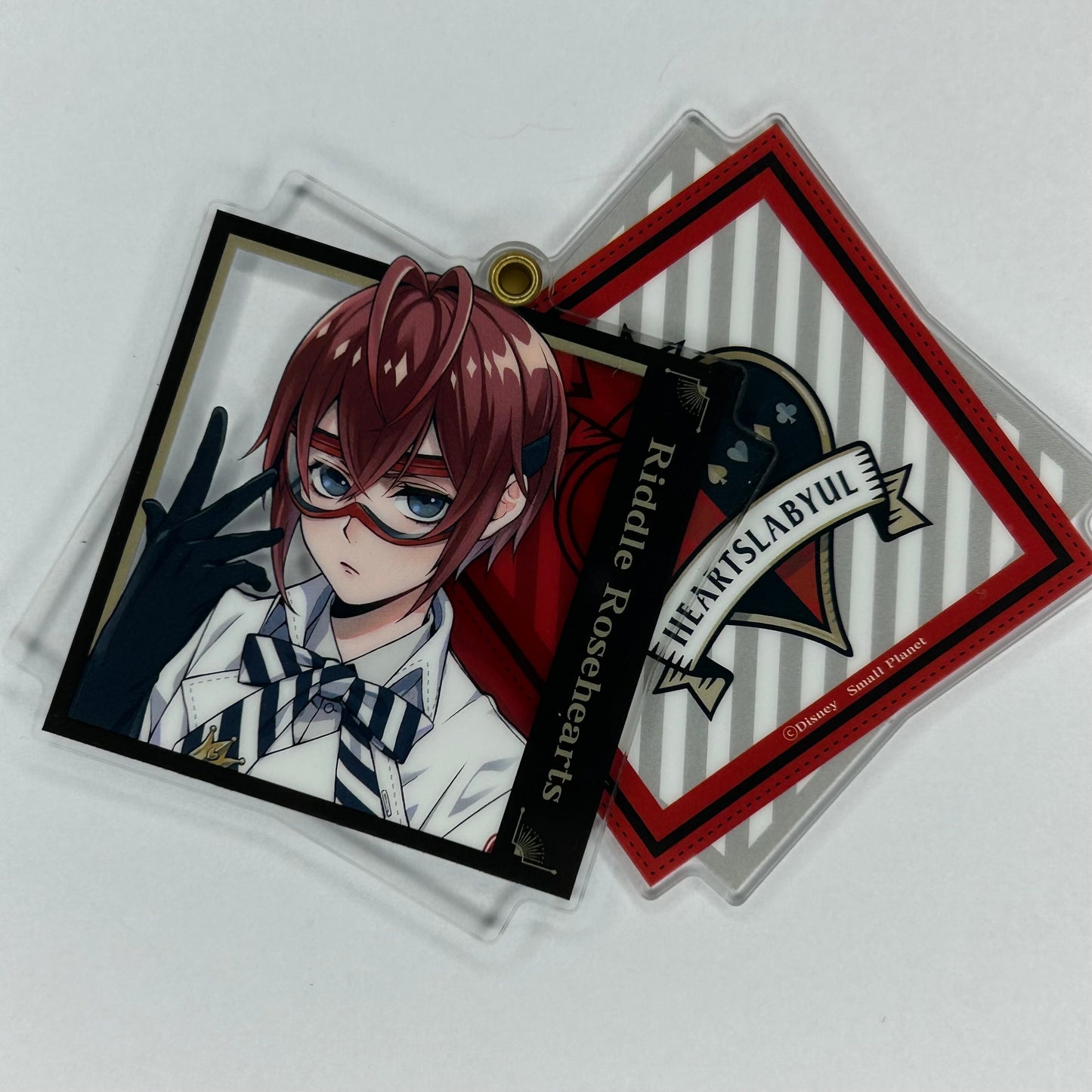 Twisted Wonderland Riddle Rosehearts Acrylic Charm
