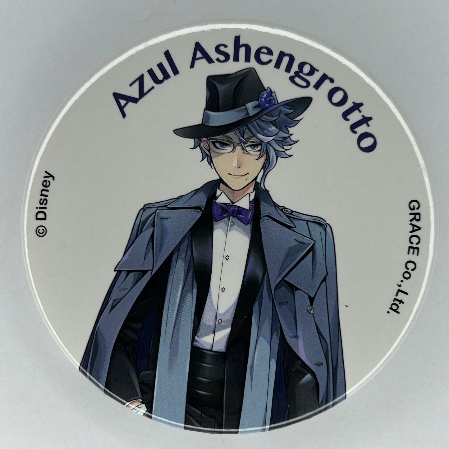 Twisted Wonderland Azul Ashengrotto Button