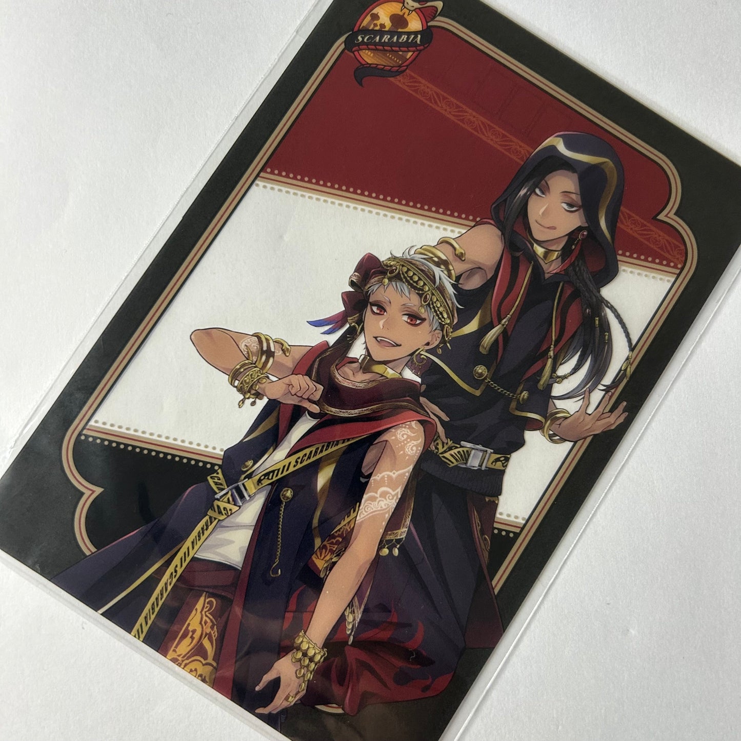 Twisted Wonderland Scarabia Clear Postkarte