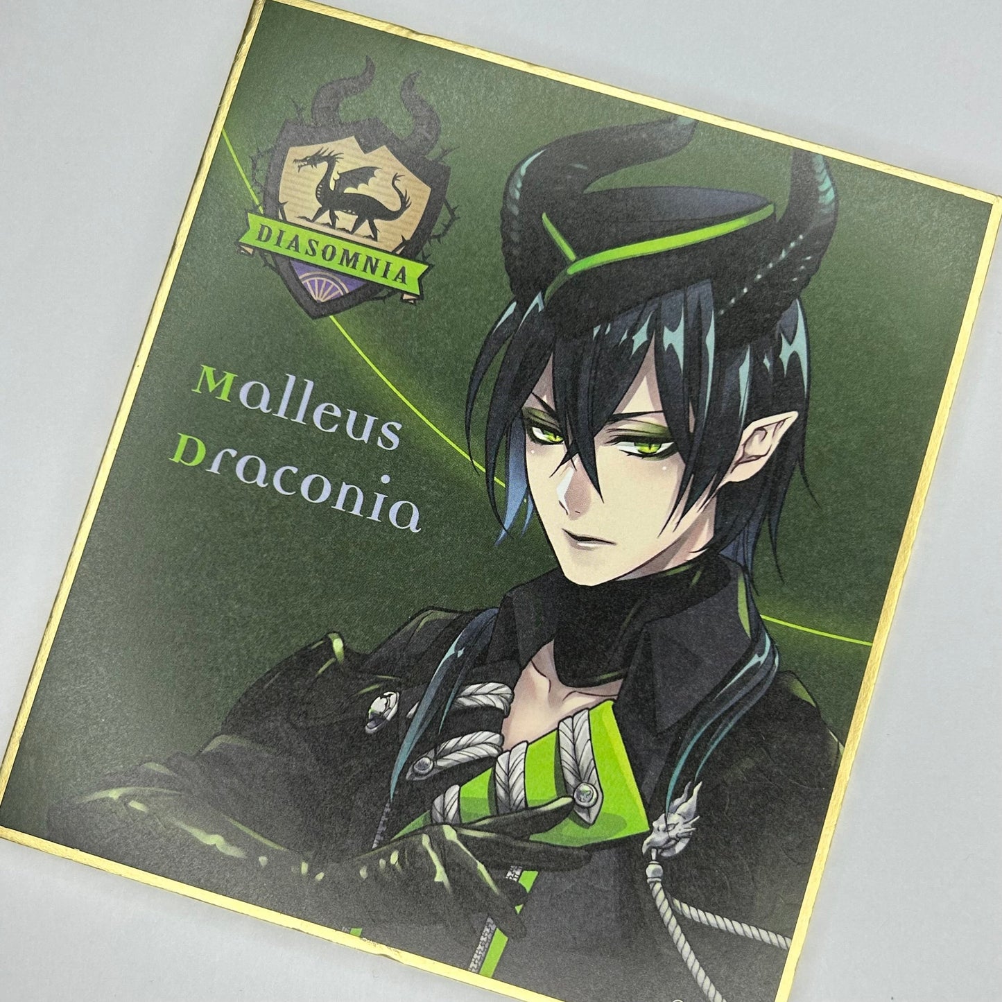 Twisted Wonderland Malleus Draconia Shikishi