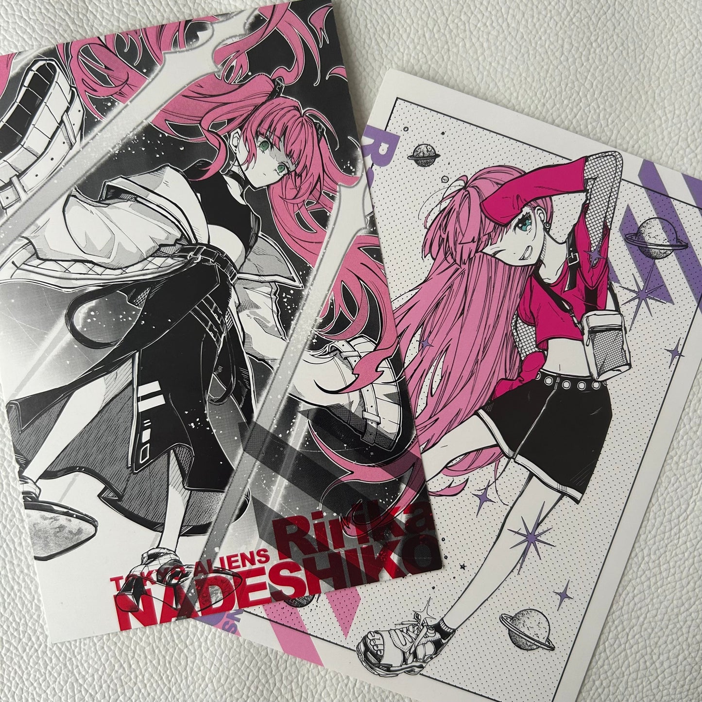 Tokyo Aliens Ririka Nadeshiko Postkarten Set
