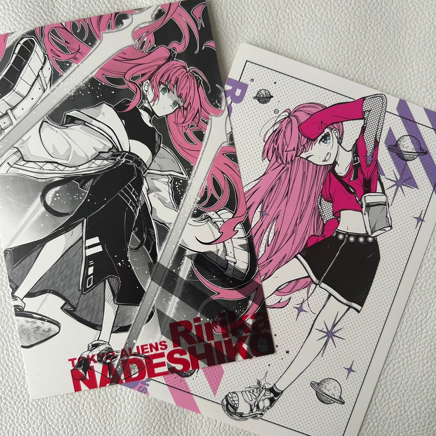 Tokyo Aliens Ririka Nadeshiko Postkarten Set