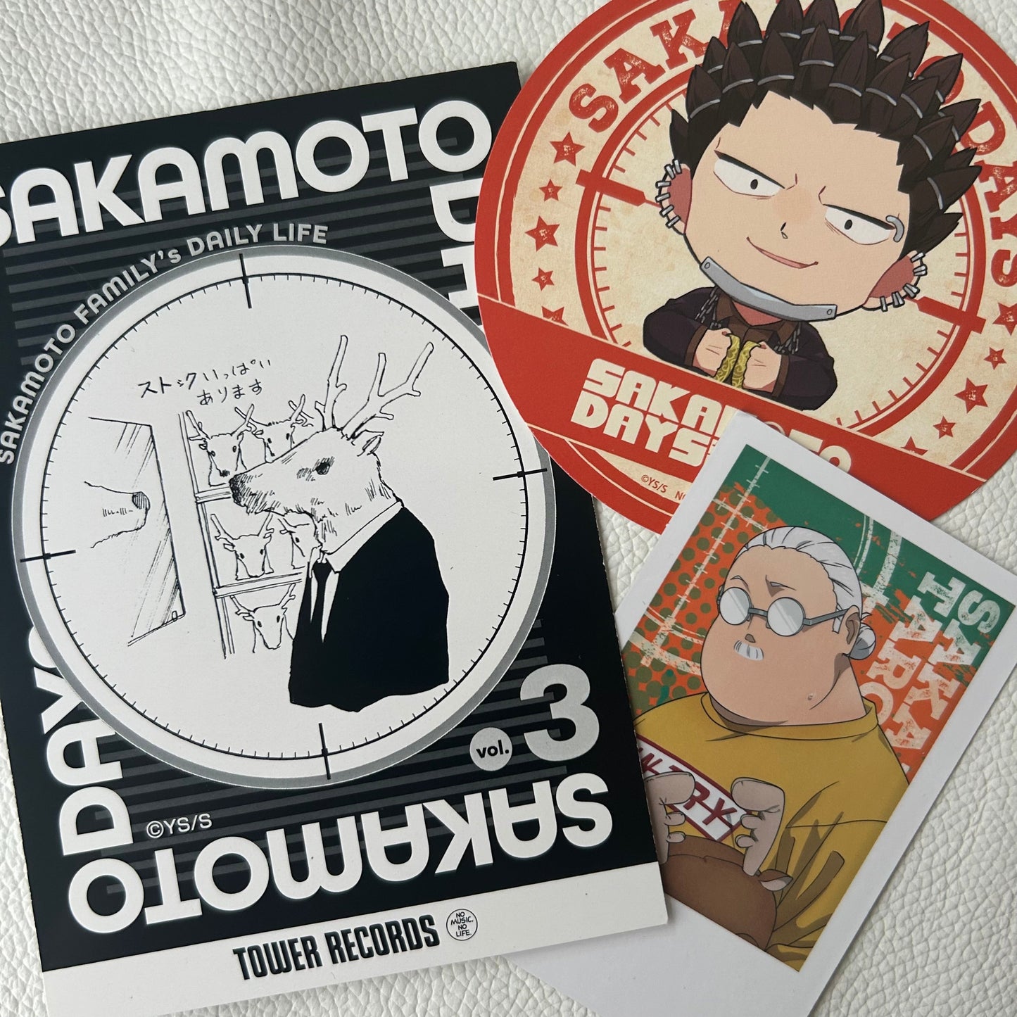 Sakamoto Days Postkarten & Untersetzer Set