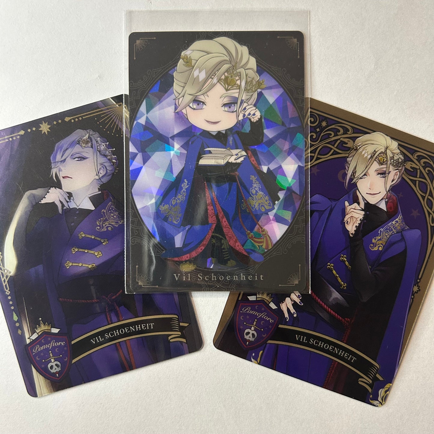 Twisted Wonderland Vil Schoenheit Trading Card Set