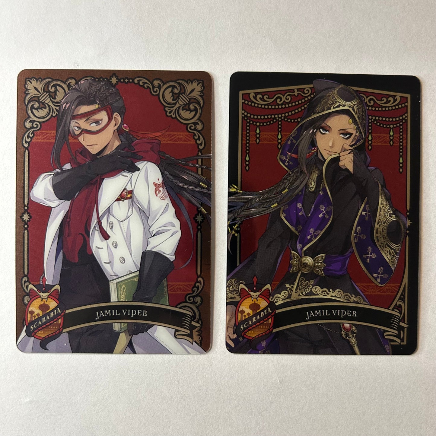 Twisted Wonderland Jamil Viper Trading Card Set