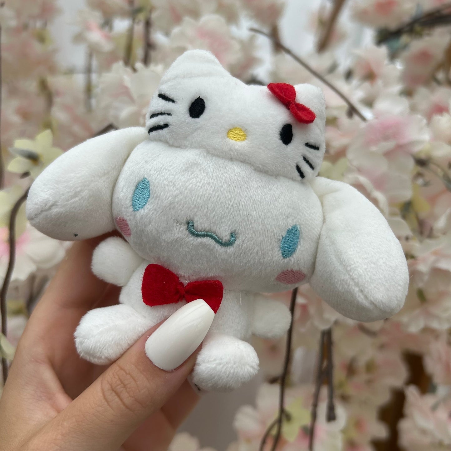 Sanrio Cinnamoroll x Hello Kitty Plush