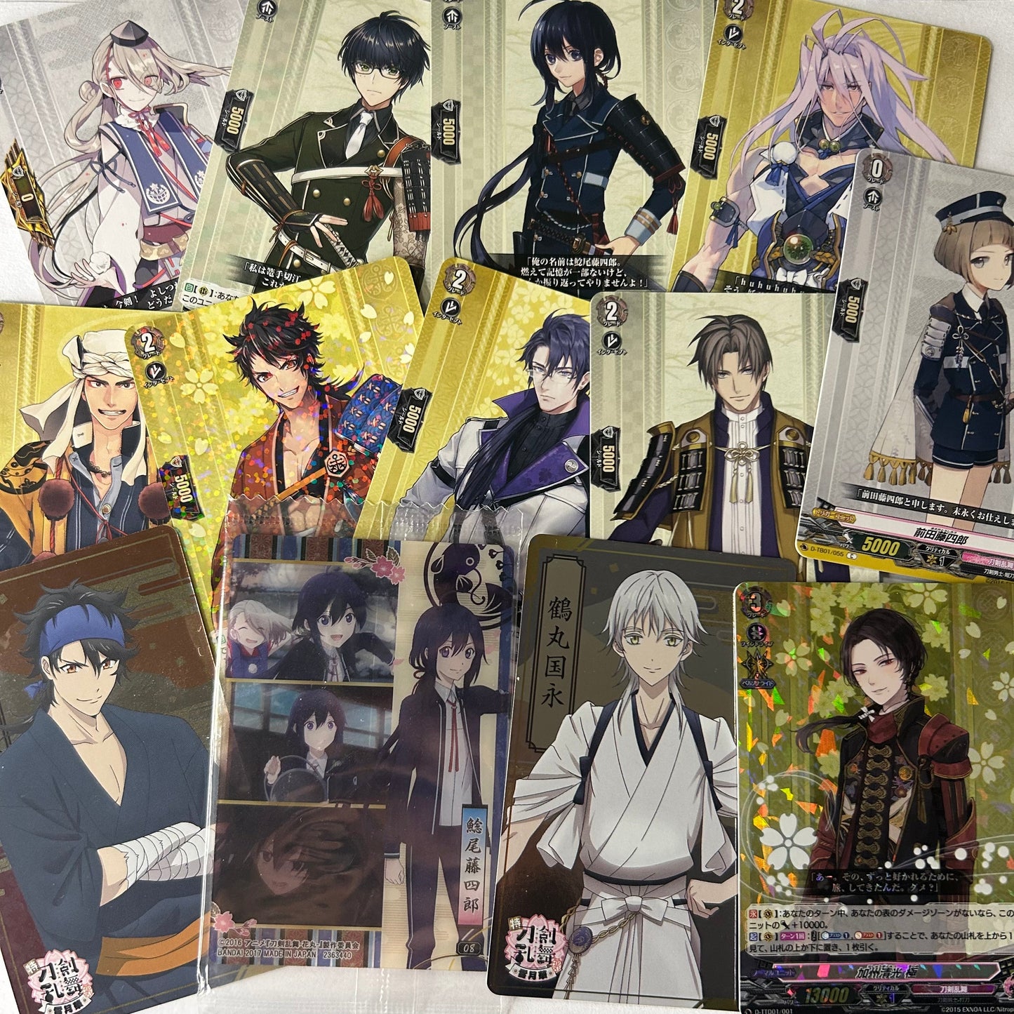 Touken Ranbu Trading Card Set
