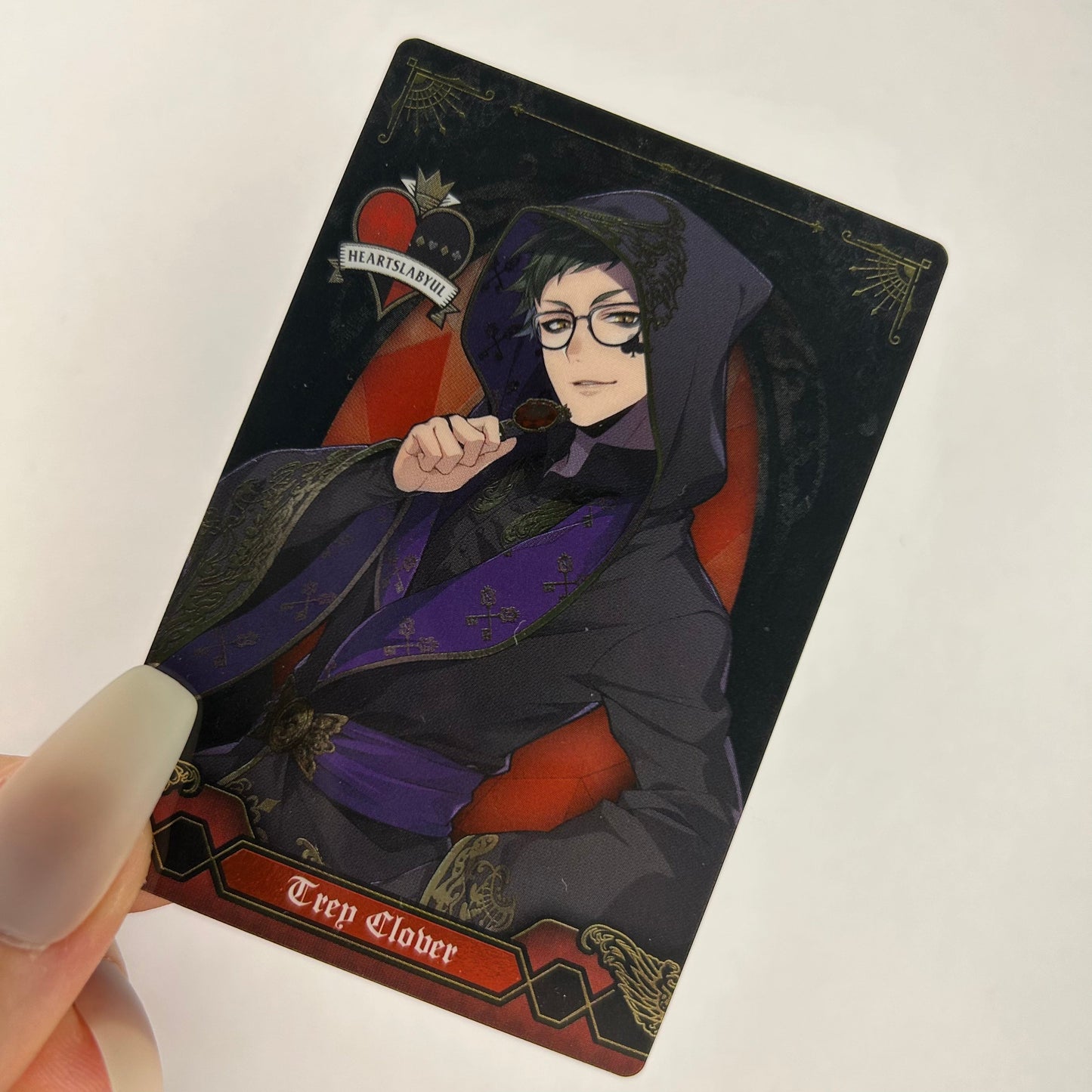 Twisted Wonderland Trey Clover Trading Card