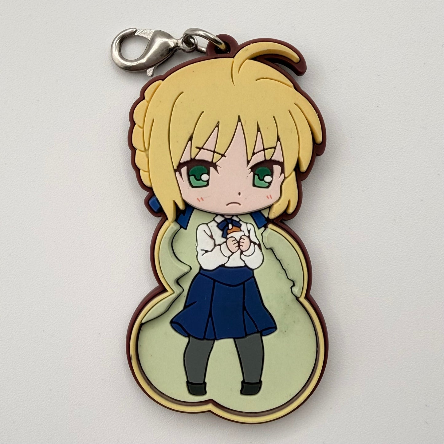 Fate/Stay Night Saber Rubber Strap Charm