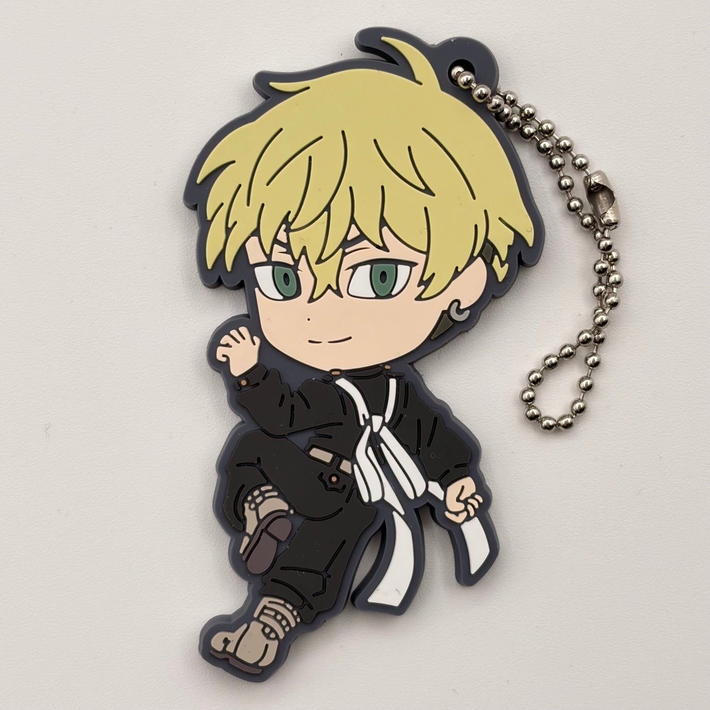 Tokyo Revengers Chifuyu Rubber Strap Keychain