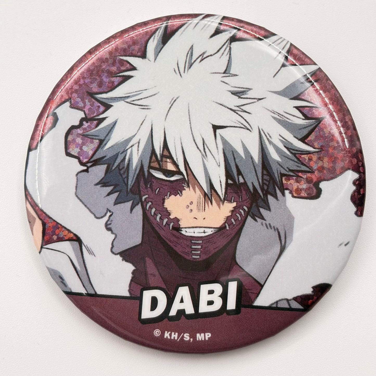 My Hero Academia Dabi Pin Button