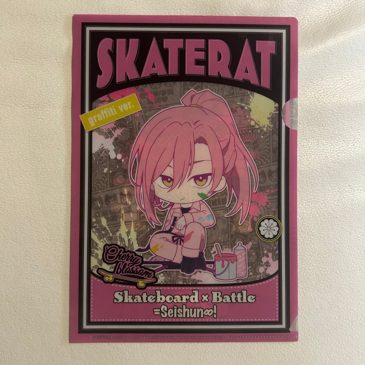 Sk8 - the Infinity Sakurayashiki Kaoru Mini Clear File