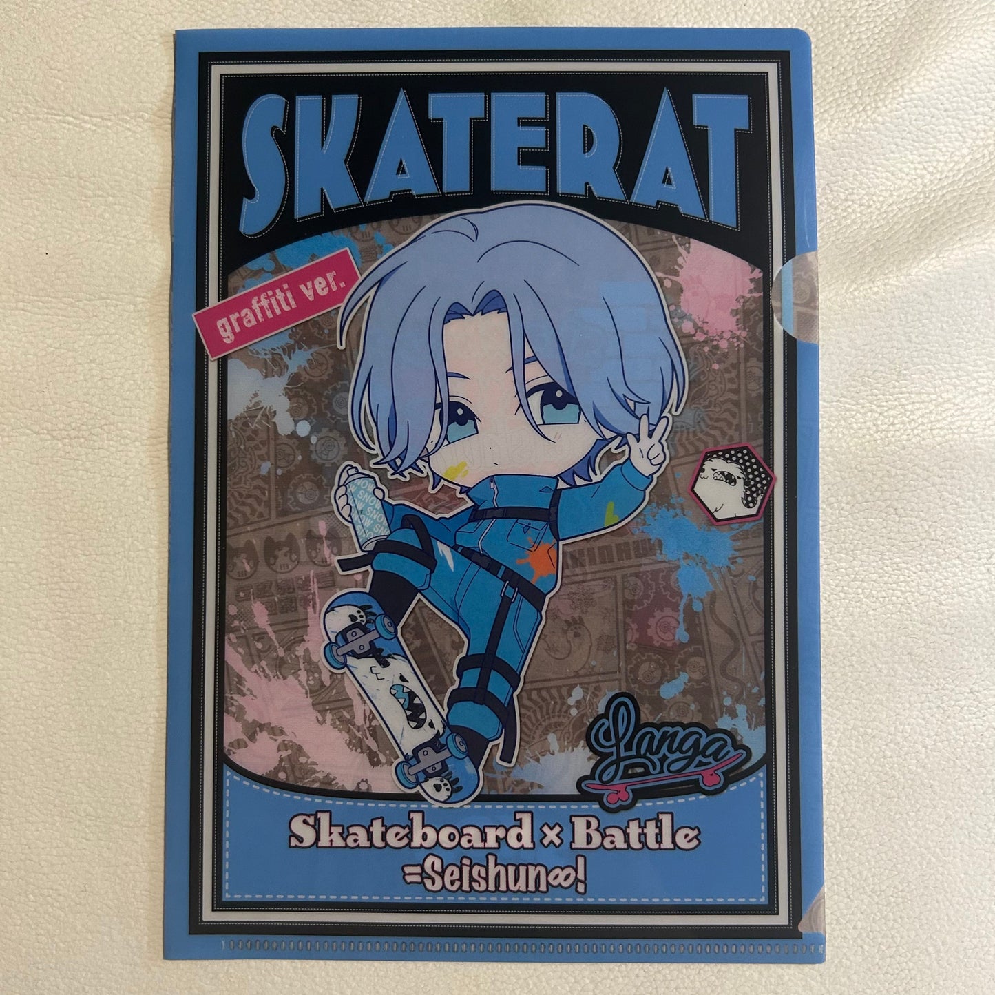 Sk8 - the Infinity Langa Hasegawa Mini Clear File